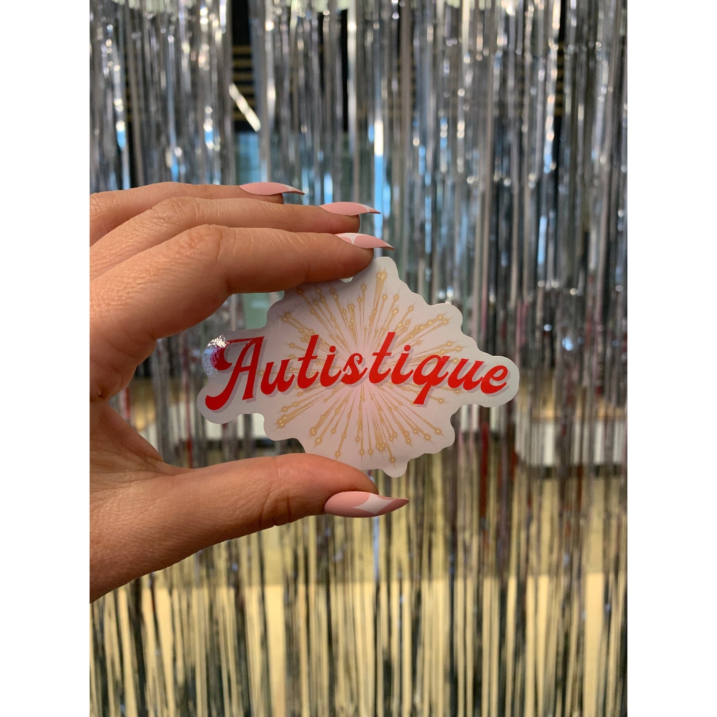 Autistique Die Cut Vinyl Sticker | Weatherproof Decal