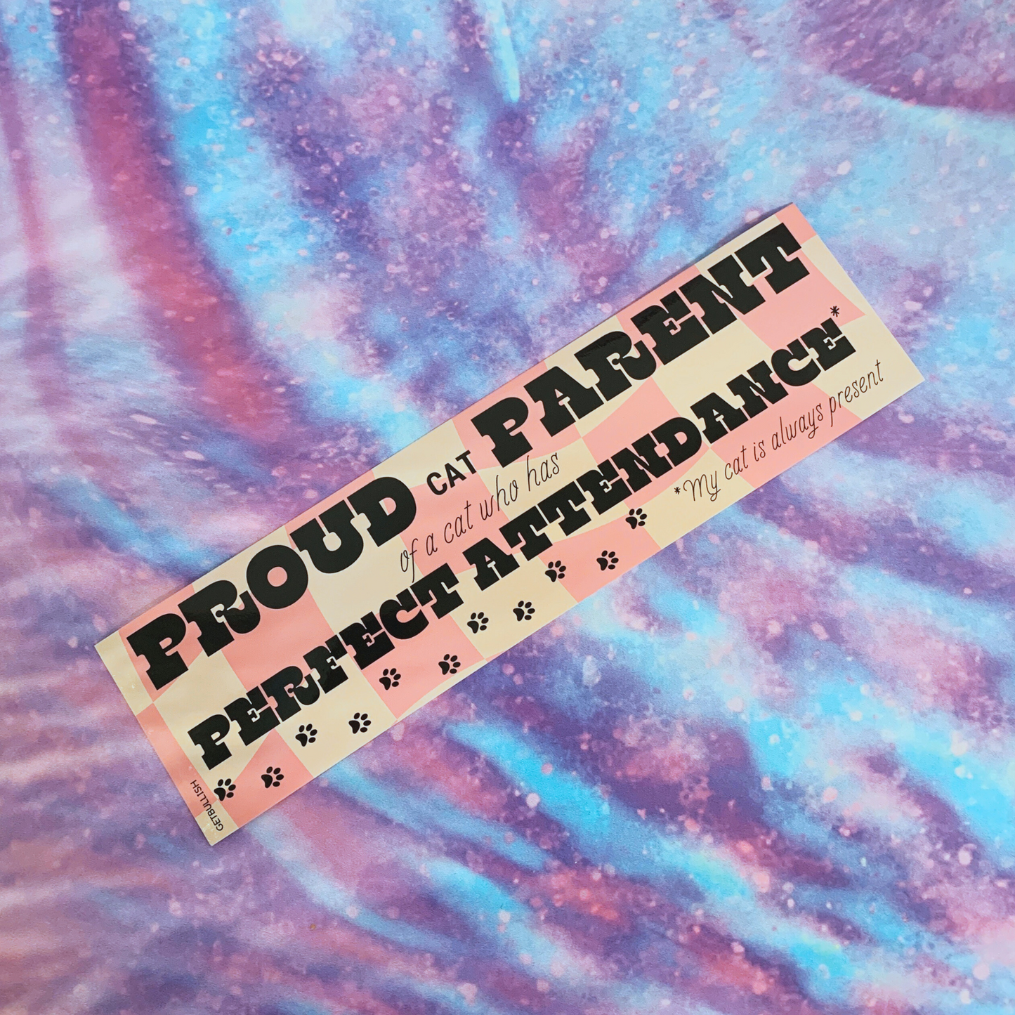 Proud Cat Parent Bumper Sticker