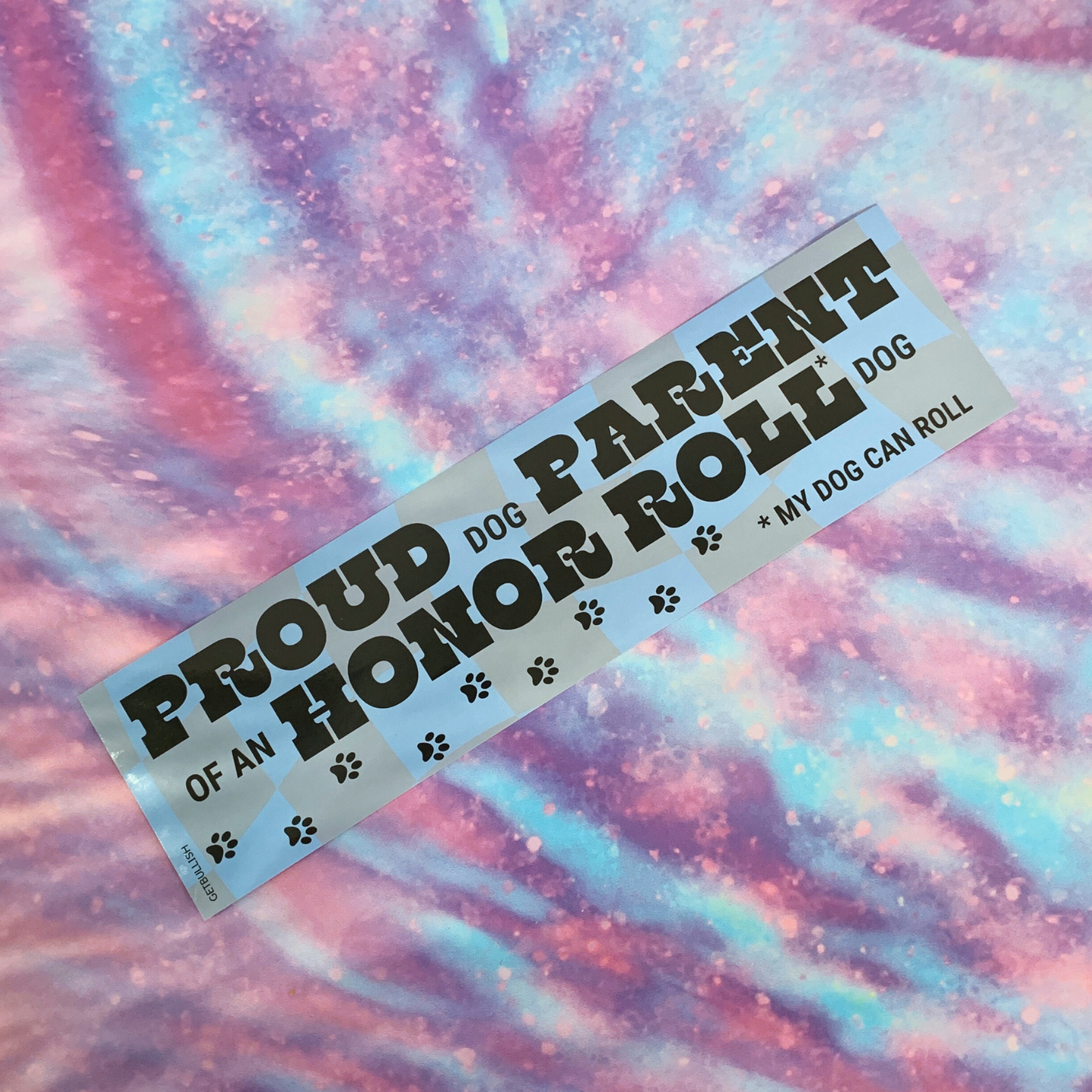 Proud Dog Parent Bumper Sticker