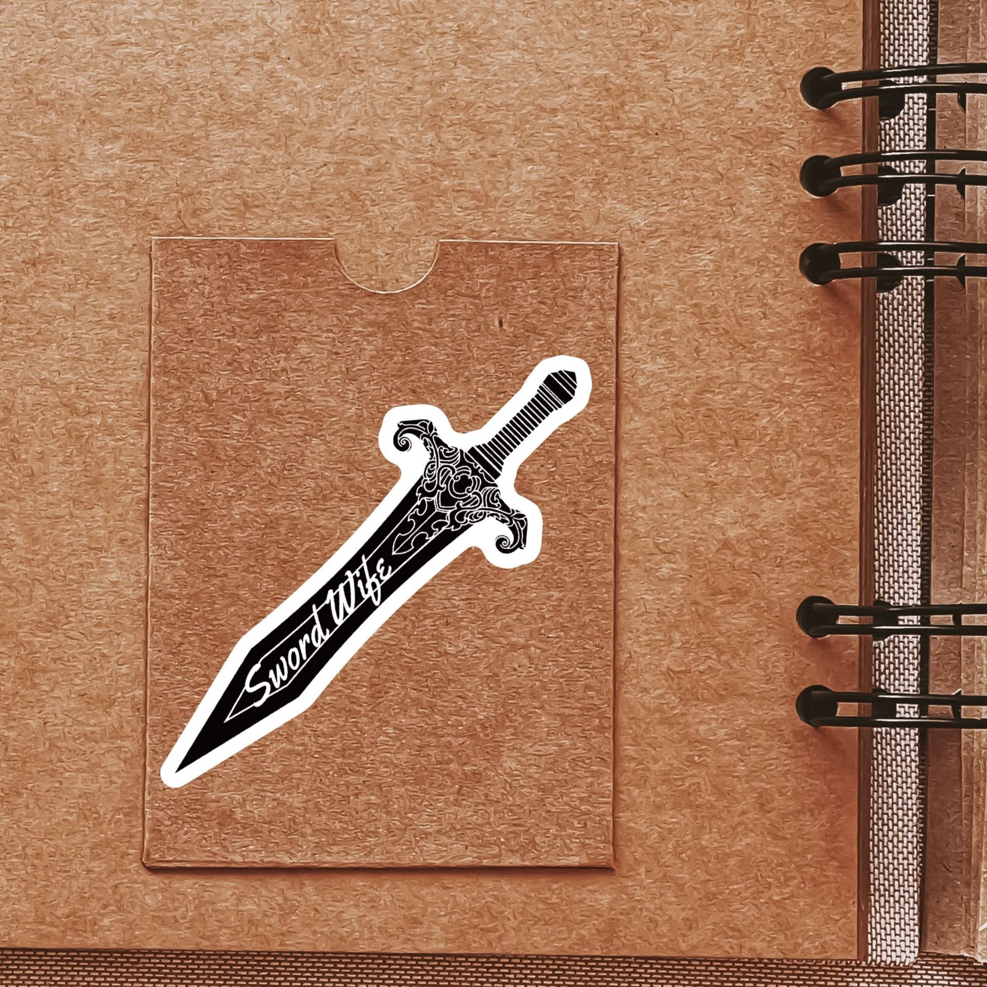 Sword Wife Sticker | Vinyl Die Cut Decal