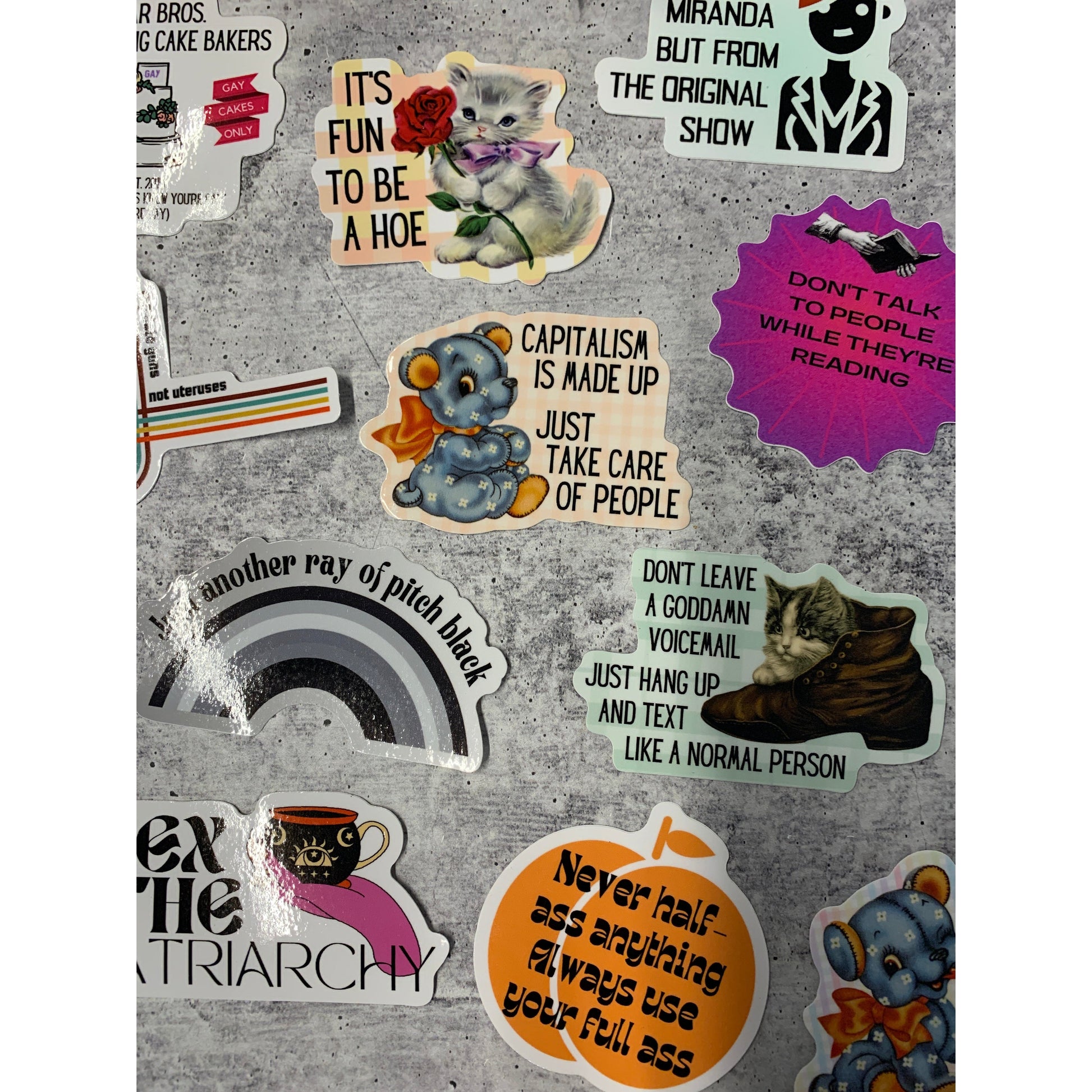 Don't Talk To People While They're Reading Vinyl Sticker | Bibliophile Decal
