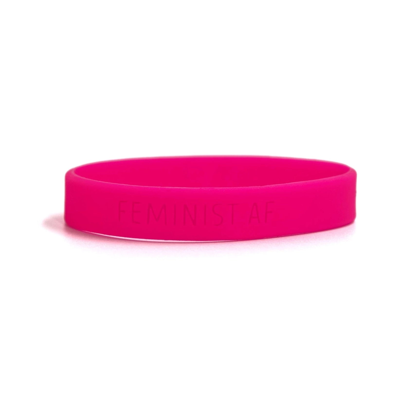 FEMINIST AF / DEMAND EQUALITY Silicone Bracelets (10 choices)